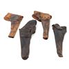 Image 3 : Group Lot of 4 Pre-Civil War Holsters