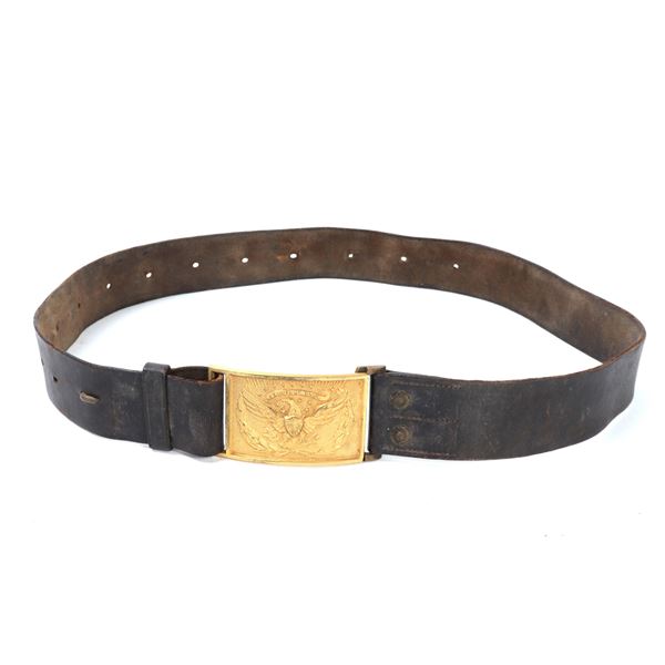 Civil War American Eagle Belt & Buckle Set
