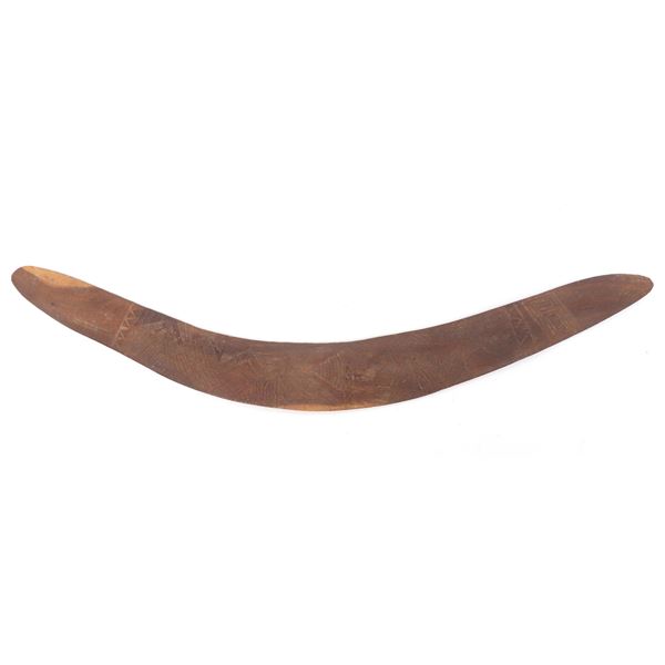 Aboriginal Decorated Boomerang