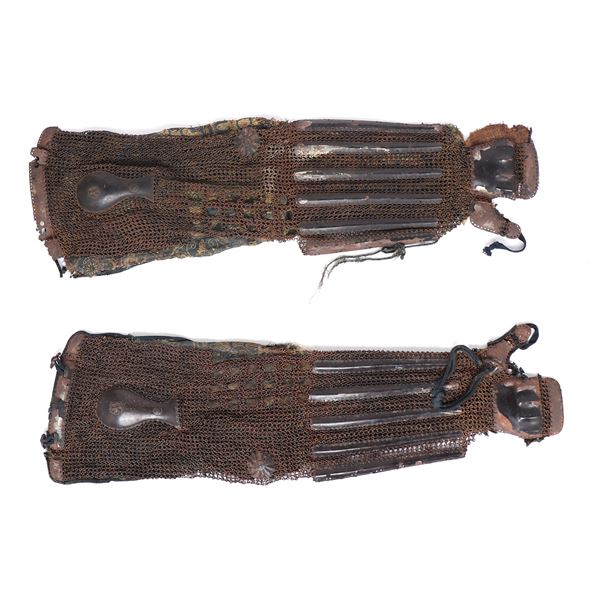 Samurai Armour Kote Arm Defense Sleeve, Edo Period 1603 - 1868