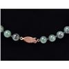 Image 6 : Gorgeous Chinese Marbled Jade Bead Necklace