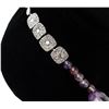 Image 3 : Lovely Lavendar Purple Chunky Amethyst Necklace