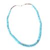 Image 4 : Gorgeous Turquoise Disc Bead Necklace
