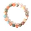 Image 2 : Gorgeous Natural Morganite Bead Bracelet
