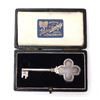 Image 5 : Cased Sterling Silver Presentation Key, Vaughton & Sons