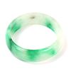 Image 1 : Gorgeous Green Apple & Snow White Chinese Bangle Bracelet