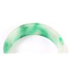 Image 7 : Gorgeous Green Apple & Snow White Chinese Bangle Bracelet