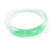 Image 4 : Stunning Chinese Green & White Jade Bangle