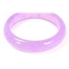 Image 4 : Gorgeous Bright Purple Chinese Jade Bangle