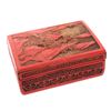 Image 5 : Chinese Imitation Cinnabar Jewelry Box