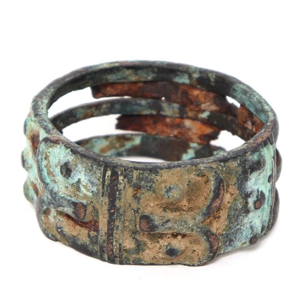 Chinese Archaistic Bronze Bracelet