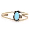 Image 6 : Gorgeous Sterling Silver & Turquoise Native American Bracelet