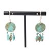 Image 1 : Gorgeous Pair of Turquoise Zuni Earrings