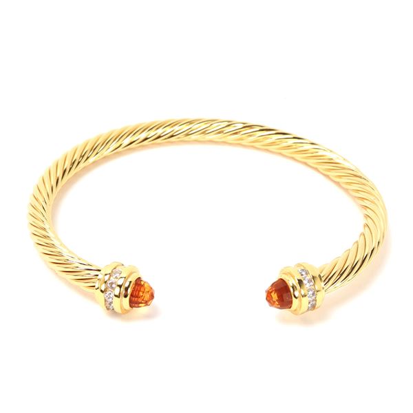 Lovely David Yurman Style Cablespira Bracelet