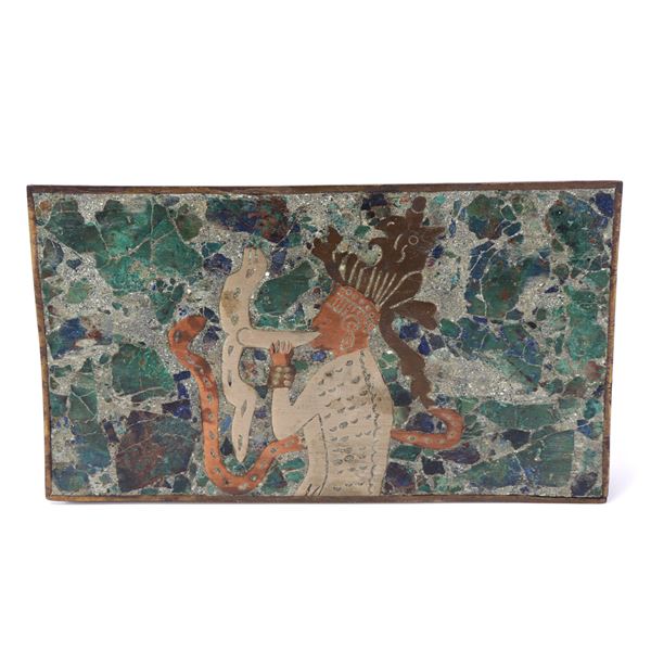 Mixed Media Jewelry Box, Snake Charmer