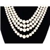 Image 2 : Gorgeous Four Strand South Sea Pearl Necklace