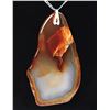 Image 3 : Beautiful Large Slate Agate Pendant