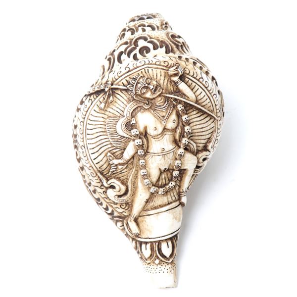 Vajrayogini Buddha Conch Shell Horn