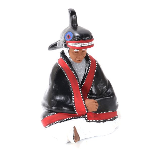 Pacific Northwest Coast Seated Shaman