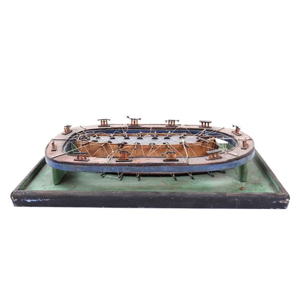 Nautical Dry Dock Model, Late 19th - Early 20th C.