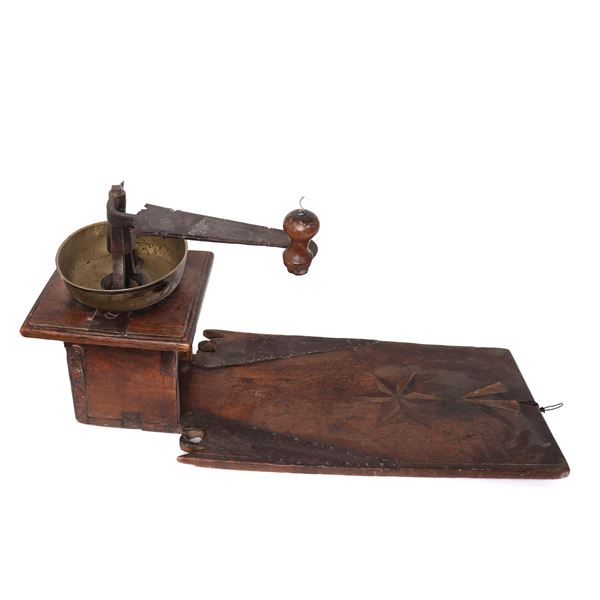 Spanish Colonial Coffee or Spice Mill, Early 18th C.