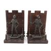 Image 1 : Pair of Armour Knight Bookends