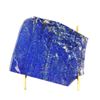 Image 1 : Gorgeous Raw Slab of Lapis Lazuli on Stand