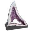 Image 1 : Stunning Shark Fin Amethyst Geode Cluster