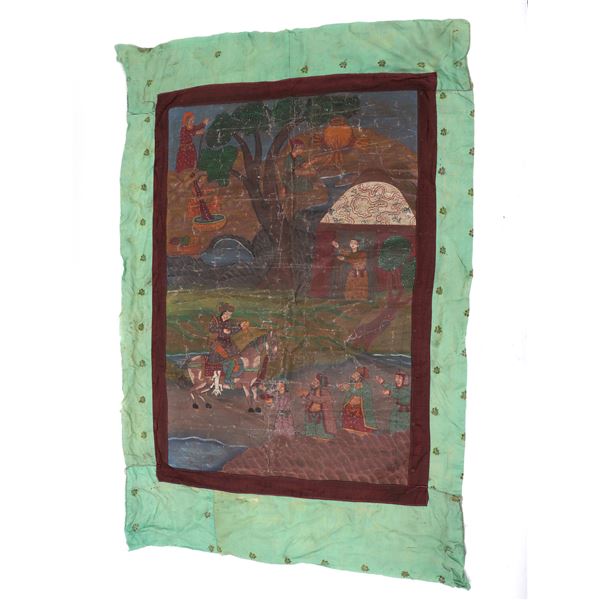 Indian Painted Textile, 20th c.