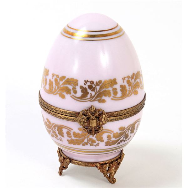 Faberge Enamel & Porcelain Egg