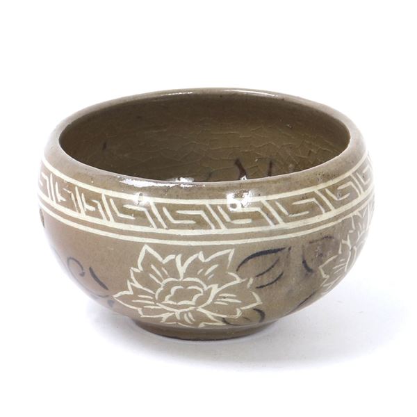 Beautiful Antique Celadon Glazed Bowl