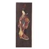 Image 1 : Hand Painted Geisha on Panel