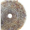 Image 4 : Chinese Jade Carved Bi Disc