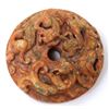 Image 1 : Chinese Jade Style Beast Carving Bi Pendant