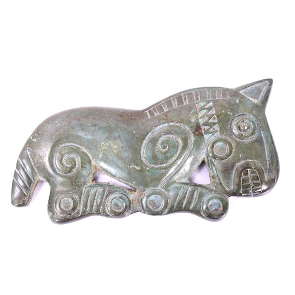 Chinese Bronze Metal Horse Plaque