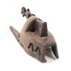Image 14 : African Bamana Wooden Mask w/ Standing Female