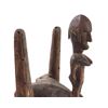 Image 6 : African Bamana Wooden Mask w/ Standing Female