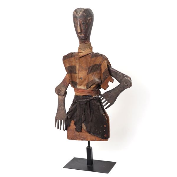 Bozo or Bamana Tribe "Marionette" Statue, Mali