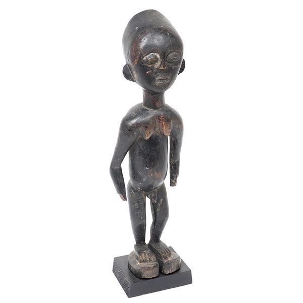 Ghana Carved Male Figure, Lagoons Region