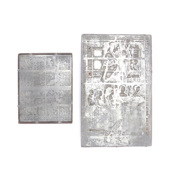 Antique English Letterpress Printing Blocks