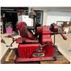 Image 2 : VINTAGE VALVE REFACER - FACE/STEM GRINDING MACHINE - EVERYTHING TURNS ON AND RUNS