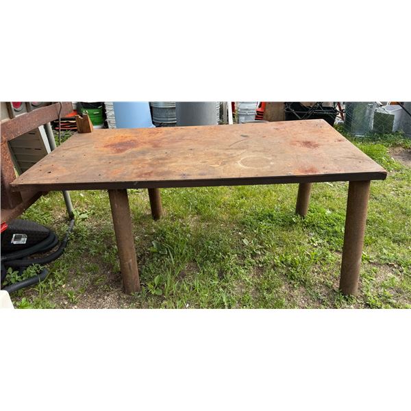 LARGE METAL MULTIPLE PURPOSE TABLE