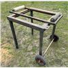 Image 3 : ROLLER STANDS ON A METAL ROLLING CART
