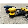 Image 2 : DEWALT DW421 ORBIT PALM SANDER, RYOBI RS241 PALM SANDER, AND DWALT DW400 4-1/2-IN ANGLE GRINDER - WO