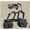 Image 1 : DEAD ON TOOLS TOOL BLET WITH SHOULDER HARNESS AND CARPENTER PENCILS