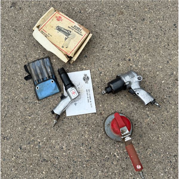 FORD MOTOR COMPANY ROTUNDA PNEUMATIC IMPACT WRENCH; SUNEX PNEUMATIC SX-275 HEAVY DUTY AIR CHISEL; AN