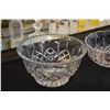 Image 4 : CRYSTAL BOWLS (3 PCS)