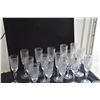 Image 2 : WATERFORD MARQUIS HANOVER GOLD CRYSTAL FLUTED CHAMPAGNE GLASSES (16 PCS)