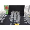 Image 2 : WATERFORD MARQUIS HANVOVER GOLD WHITE WINE GLASSES (16 PCS)