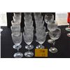 Image 1 : WATERFORD MARQUIS HANVOVER GOLD RED WINE GLASSES & BALLON GLASSES (18 PCS)
